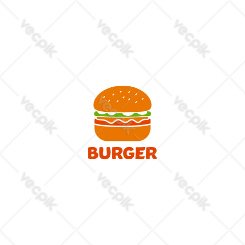 Burger Logo Template