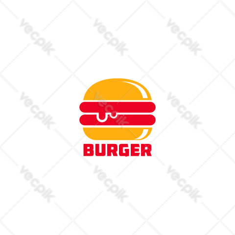 Burger Logo Template