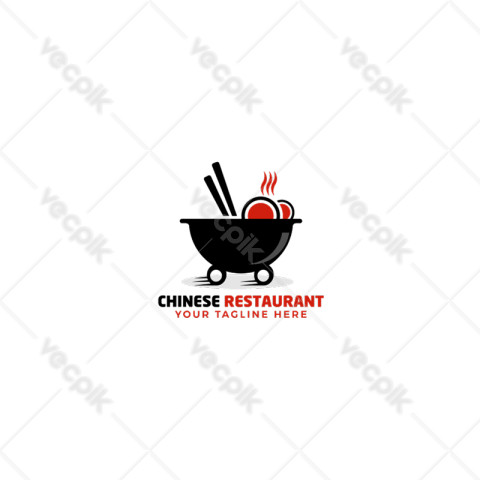 Chinese Food Logo Template