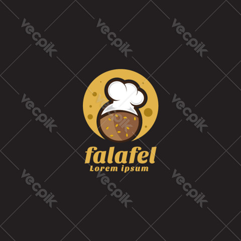 Falafel Logo for Food Company